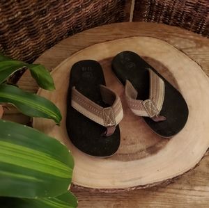 Kids👣 Flip Flops Sandals Brown Tan Black Sandals